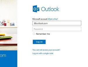 Hack an Outlook password